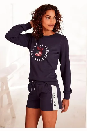 H.I.S Sweatshirt mit Logodruck, Loungeanzug