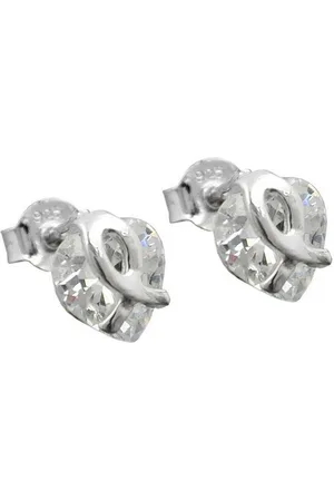 GALLAY Paar Ohrstecker Ohrring 7,5x7mm Herz aus Zirkonia Silber 925 (1-tlg) - Verkäufer: Cats Collection
