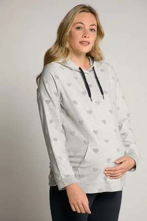 Ulla Popken Sweatshirt Bellieva Hoodie Kapuze Langarm Schwangerschaft - Verkäufer: Popken Fashion Group