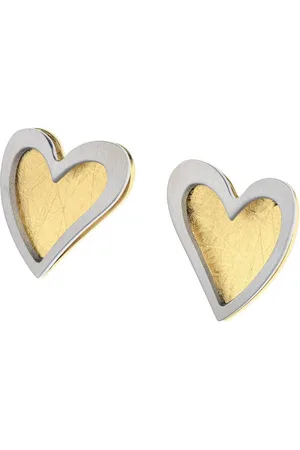 ERNSTES Paar Ohrstecker Ohrringe Herzen 10 x 12 mm Edelstahl - Verkäufer: Schmuck-Uhren-Trends
