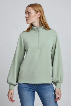 B YOUNG Sweater BYPUSTI HALFZIP -20811037 Sweatshirt mit Reißverschluss und Stehkragen - Verkäufer: meinemarkenmode