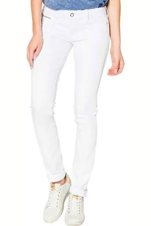 Freeman T Porter Slim-fit-Jeans Alexa slim S-SDM white (1-tlg) - Verkäufer: First Choice Streetwear