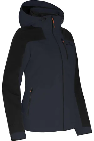 Bergson Regenjacke KURRIKA Damen Regenjacke, Netzfutter, 20000 mm Wassersäule, Kurzgrößen, Nacht - Verkäufer: