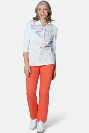 GOLDNER 3/4-Arm-Shirt Poloshirt in hochwertiger Pikee-Qualität - Verkäufer: