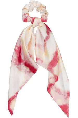 styleBREAKER Haargummi, 1-tlg., Scrunchie Haargummi mit Schleife Batik Farbverlauf - Verkäufer: