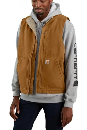 Carhartt Plüschweste WASHED DUCK LINED MOCK NECK VEST (1-tlg) - Verkäufer: norsGAAD