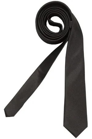 Seidensticker Krawatte Slim Schmal (5cm) Uni