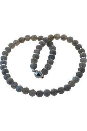Bella Carina Perlenkette Kette mit 8 mm Labradorit Perlen - Verkäufer: