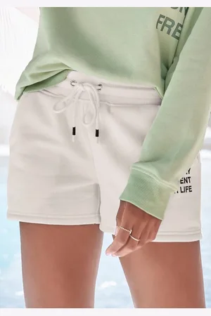 Buffalo Sweatshorts mit Statement Druck, Loungewear