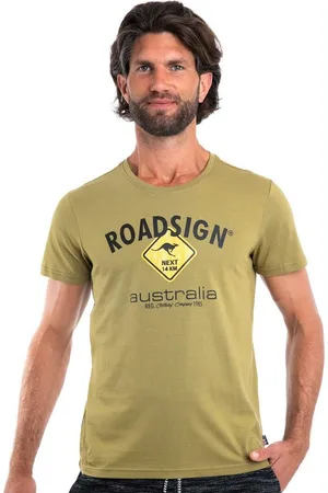 ROADSIGN T-Shirt Raute (1, 1-tlg., 1) mit Logo-Aufdruck und Rundhalsausschnitt, 100 % Baumwolle - Verkäufer: Jansen Fashion Group