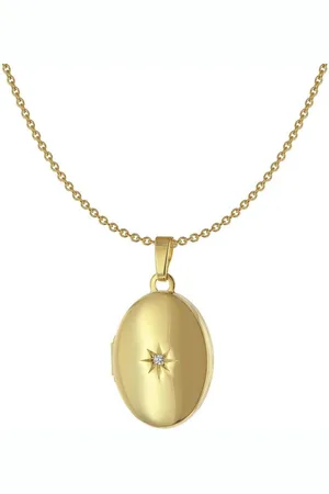 Acalee Kette mit Anhänger Medaillon und Gold 333 / 8 Karat - Verkäufer: uhrcenter