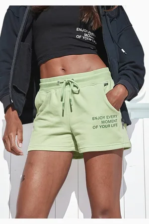 Buffalo Sweatshorts mit Statement Druck, Loungewear