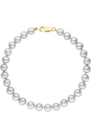 Firetti Perlenarmband Schmuck Geschenk Gold 375 Armschmuck Armkette Perle, Made in Germany - mit Süßwasserzuchtperle