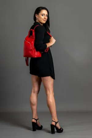 Alessandro Rucksack Liebling (1-tlg), aus italienischem Leder