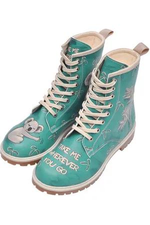 Dogo Boots Koala Damen Boots / Female Schnürboots Vegan