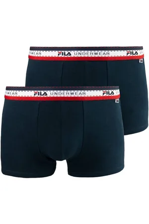 Fila Boxer Underwear Pants (2-St., 2er Pack) mit farbig gestreiftem Komfortbund - Verkäufer: bonvenon