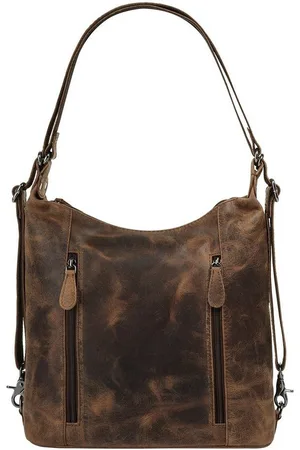 Bagan Cityrucksack, echt Leder
