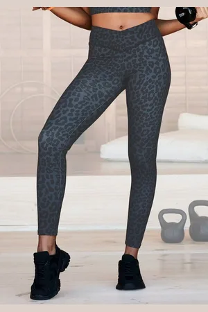 Lascana Leggings mit allover Druck