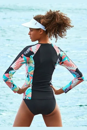 Lascana Bade-Shirt Layne, mit langen Ärmeln ideal geeignet für SUP
