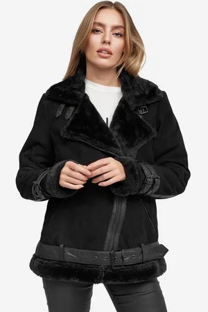 Trueprodigy Lederjacke Aloy Lederjacke mit Kunstfellbesatz - Verkäufer: