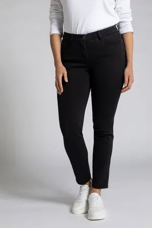 Ulla Popken Stretch-Hose Skinnyjeans Sarah schmale 5-Pocket-Form High Waist - Verkäufer: Popken Fashion Group