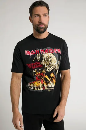 JP 1880 T-Shirt T-Shirt Bandshirt Iron Maiden Halbarm bis 8 XL - Verkäufer: Popken Fashion Group