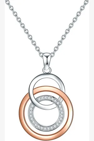 Rafaela Donata Silberkette silber/roségold, mit Zirkonia - Verkäufer: Juvalia