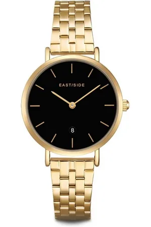 Eastside Quarzuhr Bloomfield gelbgold, mit Edelstahl-Armband - Verkäufer: Juvalia