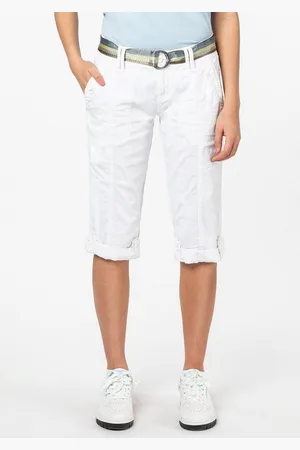 Fresh Made Caprihose Caprihose mit Gürtel - Verkäufer: FASHION5