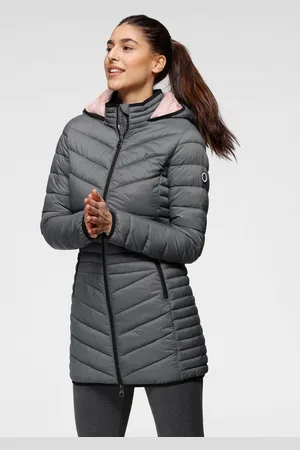 KangaROOS Steppjacke für den Übergang, aus leichtem Webmaterial, figurbetonter Schnitt