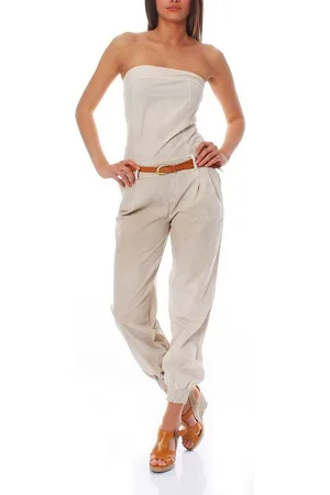 malito more than fashion Jumpsuit 1585 figurbetonter trägerloser Overall Einteiler - Verkäufer: malito