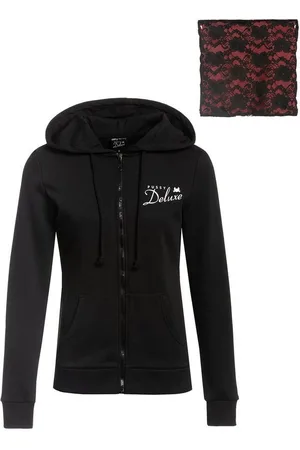 Pussy Deluxe Kapuzensweatjacke Stay Safe Lace Mask - Verkäufer: napo-shop