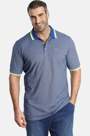 Charles Colby Poloshirt EARL LANDON aus Two-Tone Pikee - Verkäufer: VANDERSTORM VENTURES