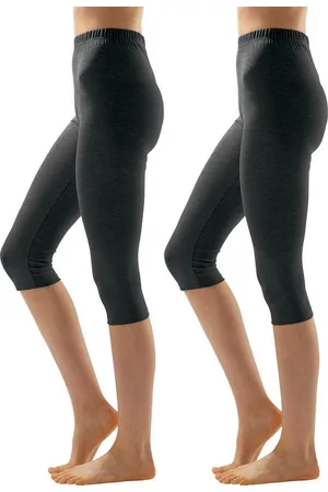Erwin Müller Jogginghose Damen-Capri-Leggings 2er-Pack Uni - Verkäufer: