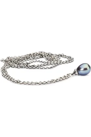 Trollbeads Kette mit Anhänger Fantasy Halskette mit Pfauen Perle, TAGFA-00056 - Verkäufer: Germany