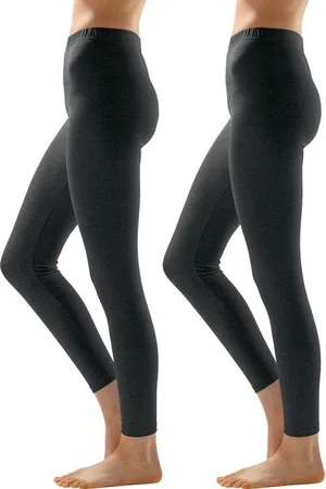 Erwin Müller Jogginghose Damen-Leggings, lang 2er-Pack (2-tlg) Uni - Verkäufer: