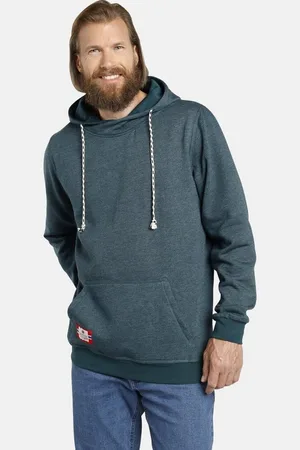 Jan Vanderstorm Kapuzensweatshirt BLANKARD mit asymmetrischem Kragen - Verkäufer: VANDERSTORM VENTURES