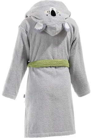 Erwin Müller Kinderbademantel Kinder-Bademantel "Koala" mit Kapuze, Rückenlänge: 71 cm, Frottier, mit Kapuze, default, Walk-Frottier Tiermotiv - Verkäufer: