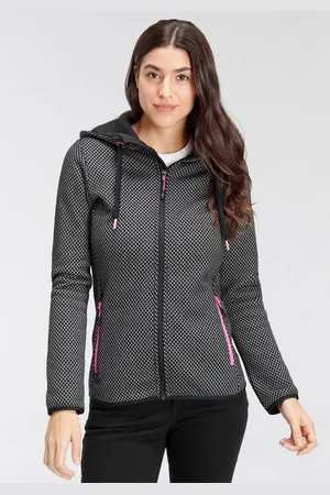 CMP Strickfleecejacke Wärmend & windabweisend & Atmungsaktiv