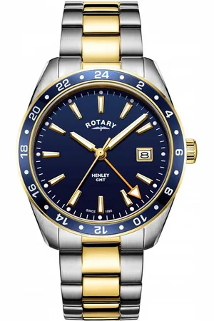 Rotary Quarzuhr GB05296/05 Henley GMT Herrenuhr 40mm 10ATM GB05296/05 Henley GMT Herrenuhr 40mm 10ATM - Verkäufer: Timeshop24