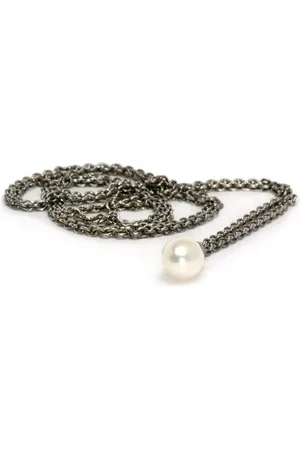 Trollbeads Kette mit Anhänger Fantasy Halskette mit weißer Perle, TAGFA-00020 - Verkäufer: Germany