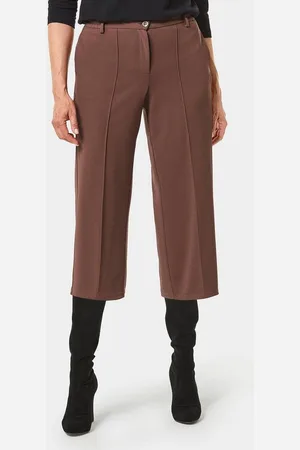 GOLDNER Stoffhose Bequeme Culotte mit streckender Biese - Verkäufer: