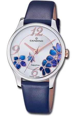Candino Quarzuhr Leder Damen Uhr C4720/5, (Analoguhr), Damenuhr mit Lederarmband, rundes Gehäuse, mittel (ca. 33,5mm), Fashio - Verkäufer: Fit4Style Silberschmuck - IMPPAC