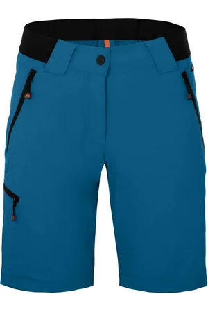 Bergson Outdoorhose VIDAA COMFORT Bermuda Damen Wandershorts, leicht, strapazierfähig, Normalgrößen, Saphir - Verkäufer: