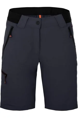 Bergson Outdoorhose VIDAA COMFORT Bermuda Damen Wandershorts, leicht, strapazierfähig, Normalgrößen, Nacht - Verkäufer: