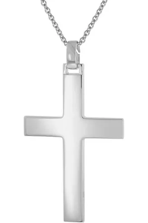 trendor Kette mit Anhänger mit großem Kreuz 925 Silber 41 mm Männerschmuck - Verkäufer: uhrcenter