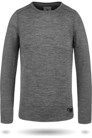 Normani Funktionsshirt Kinder Merino Langarm Broome Ski-Thermounterwäsche aus 100 % Bio-Merinowolle für Junge und Mädchen - Verkäufer: