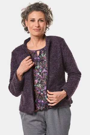 GOLDNER Blouson Kuschelweiche Bouclé-Jacke Ohne - Verkäufer: