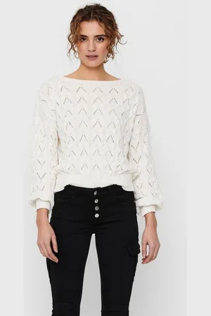 ONLY Strickpullover Grobstrick Struktur Pullover Rundhals Zopfmuster Sweater ONLBRYNN (1-tlg) ONLBRYNN LIFE STRUCTURE L/S PUL KNT NOOS - Verkäufer: ARIZONAS