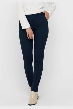 ONLY Chinohose ONLPARIS REG CHINO PANT gepflegte Hose mit schmaler Beinform